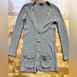 Theory Wool Blend Cardigan Sz M